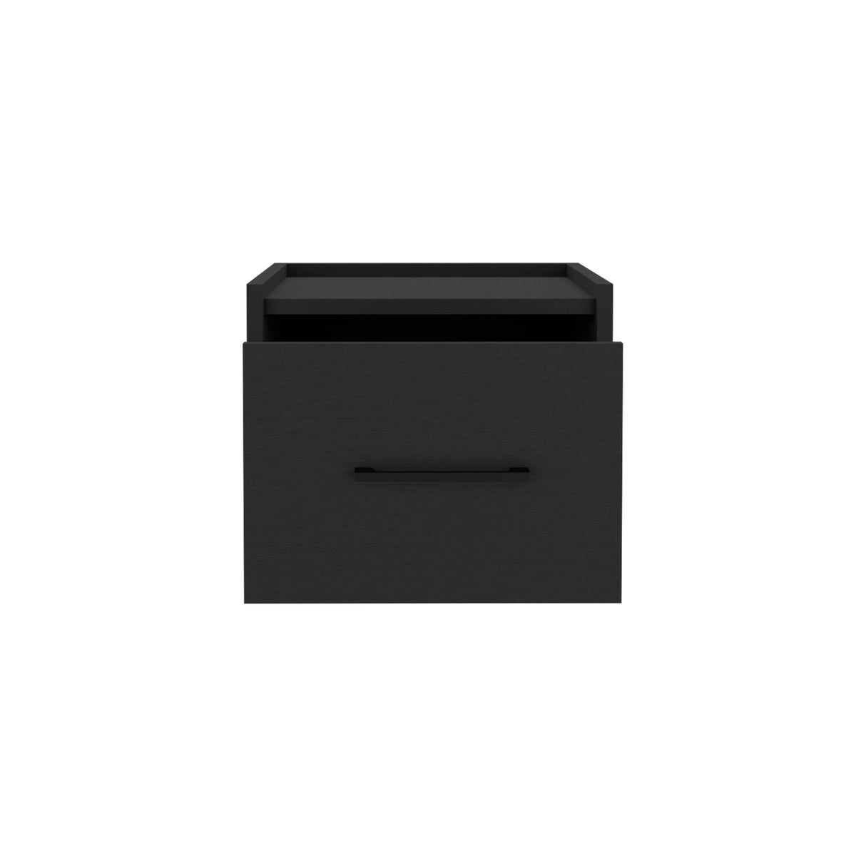 Floating Wall-Mounted Nightstand With Drawer Storage - Omega Lifestyles