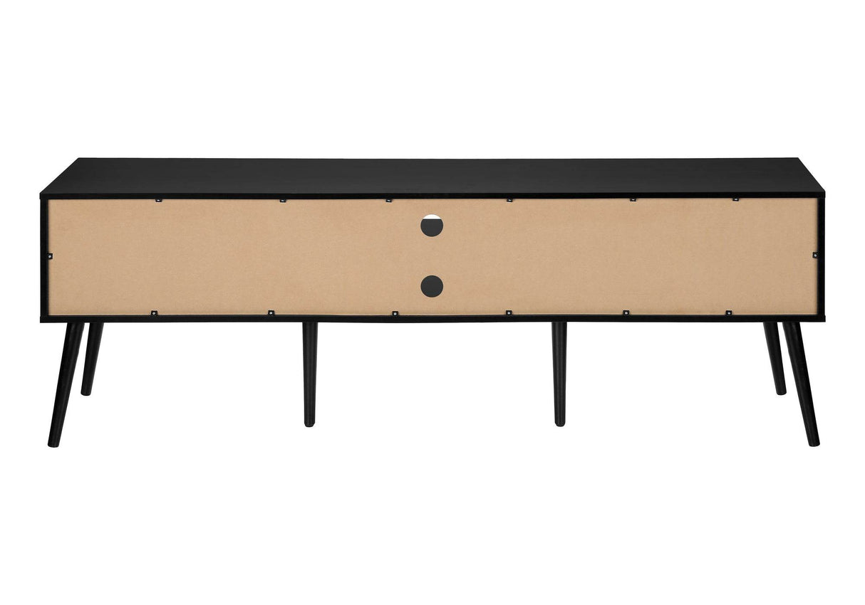 Contemporary Solid Wood 72-Inch TV Stand Console - Sleep Galleria