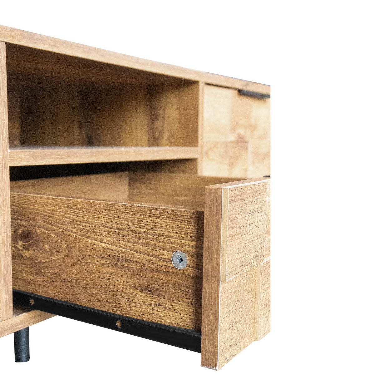 Mid Century Modern TV Stand With Storage Drawers - Sleep Galleria