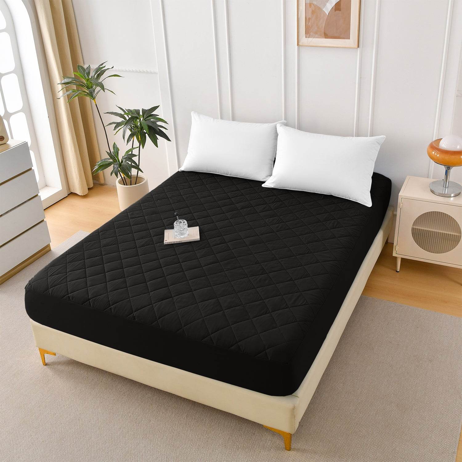 Ultrasonic Waterproof Cotton Full Mattress Protector - Sleep Galleria