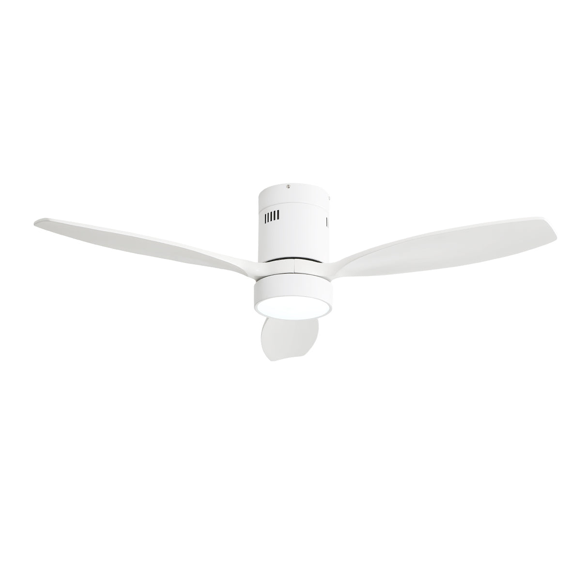 52-Inch Modern Wooden Ceiling Fan With Remote Light