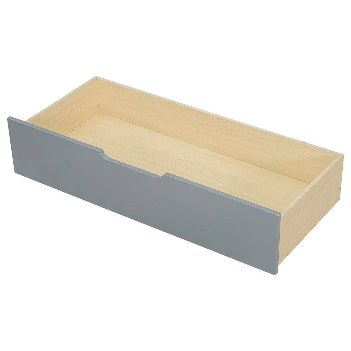 Twin Wood Platform Bed With Upholstered Headboard And Storage - Omega Lifestyles