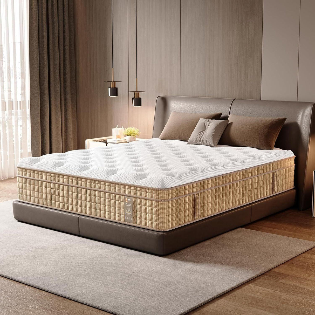 Full Firm 12-Inch Hybrid Memory Foam Full Mattress - Omega Lifestyles