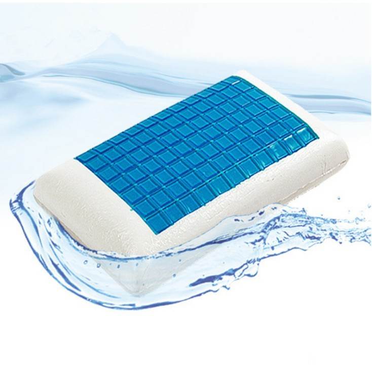 Slow Rebound Memory Foam Cooling Pillow With Cotton Cover - Sleep Galleria