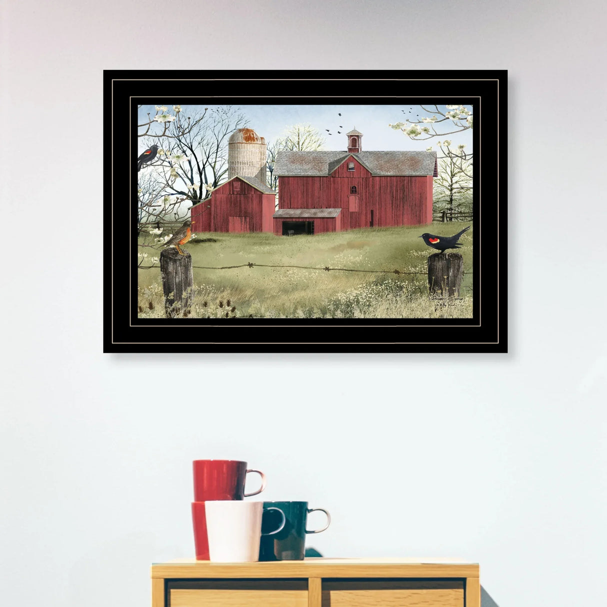 Framed Multicolor Ready To Hang Wall Art Print - Omega Lifestyles