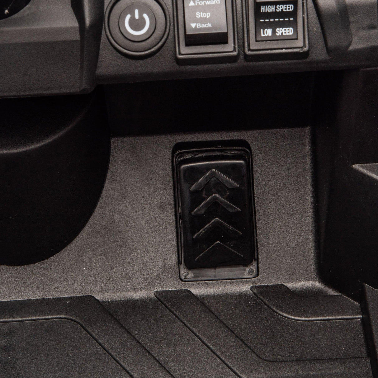 24V Kids Remote Control Black Ride On UTV - Omega Lifestyles