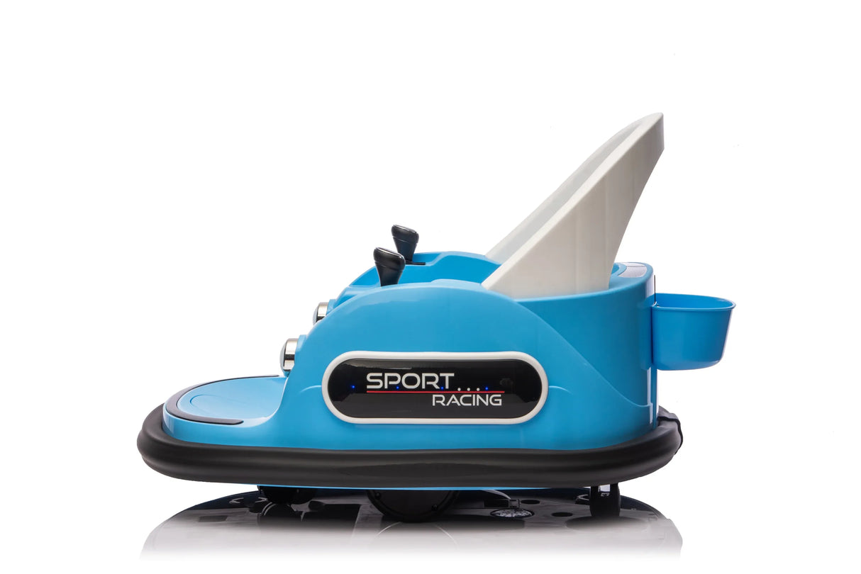 12V Remote Control Ride-On Bumper Car With LED Lights - Omega Lifestyles