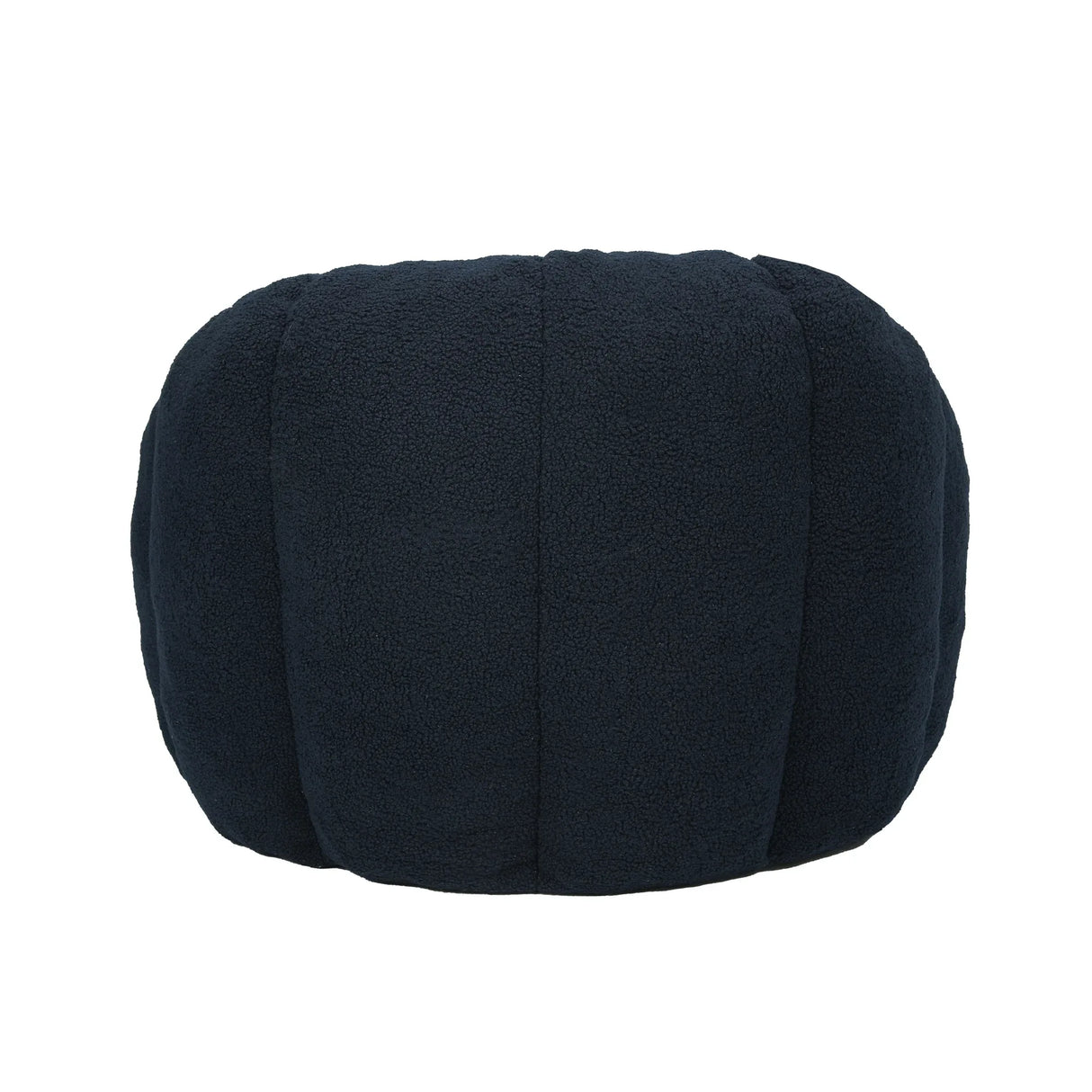 Plush Teddy Fabric Ergonomic Foam Filled Bean Bag Chair - Omega Lifestyles