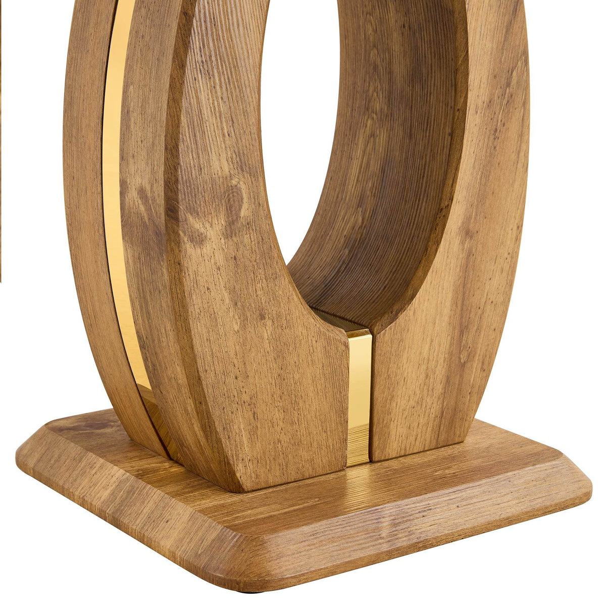 Modern Minimalist Wood Grain MDF Square Coffee Table - Sleep Galleria