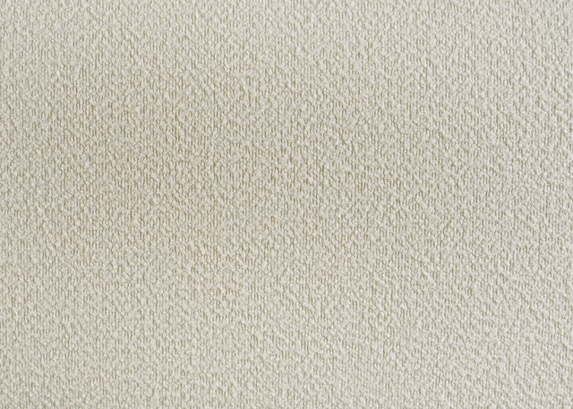 Queen White Boucle Storage Bed Frame With LED Lighting - Omega Lifestyles