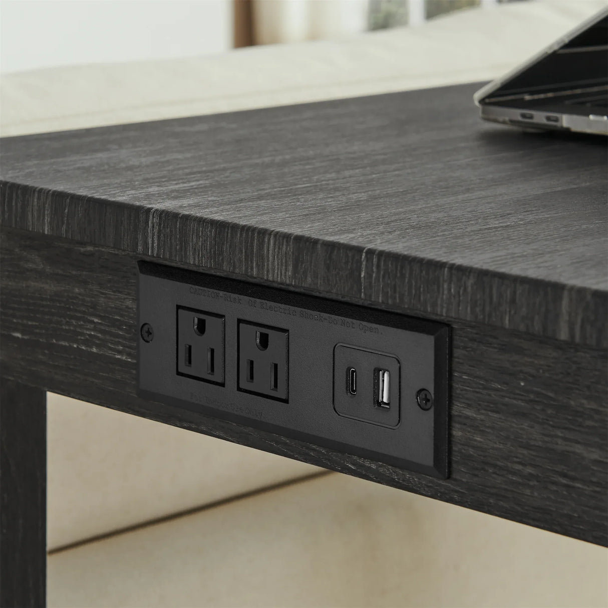 59-Inch Industrial Solid Wood Bar Table And Stools Set - Omega Lifestyles