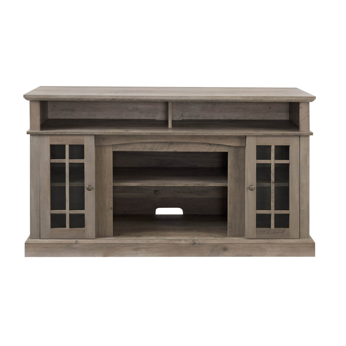 Classic Gray Wash MDF TV Stand Console - Sleep Galleria