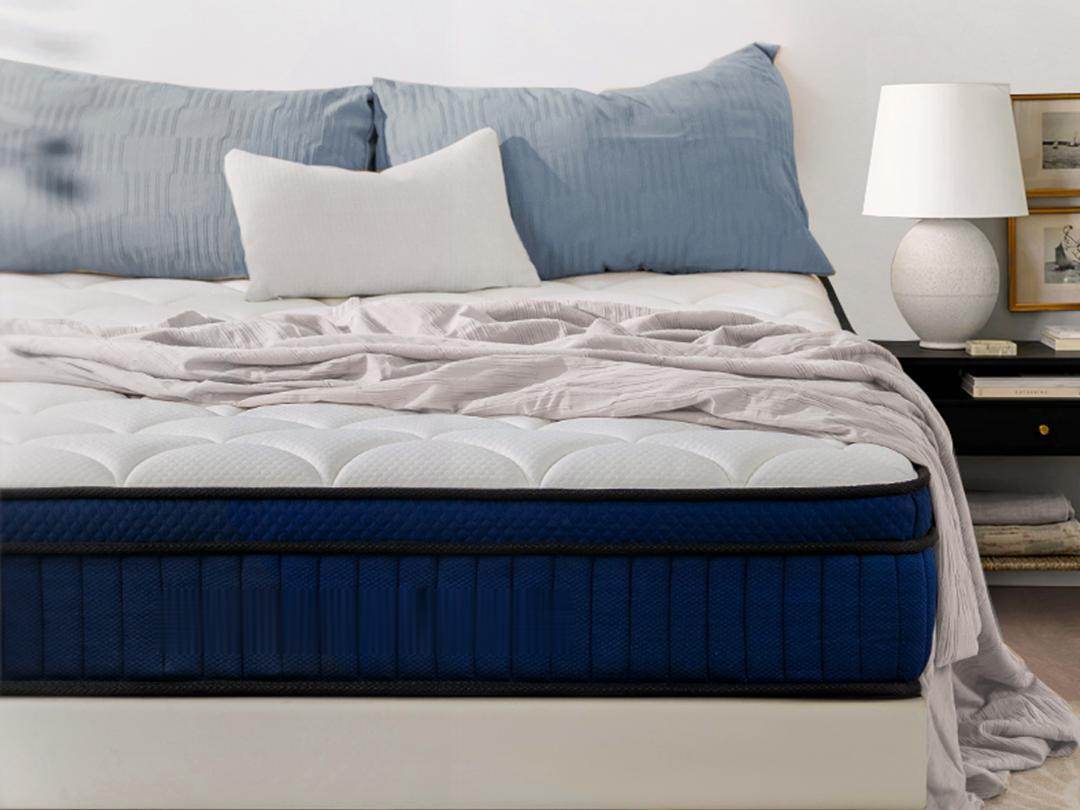 Medium 10-Inch Cooling Gel Memory Foam Hybrid Mattress - Omega Lifestyles