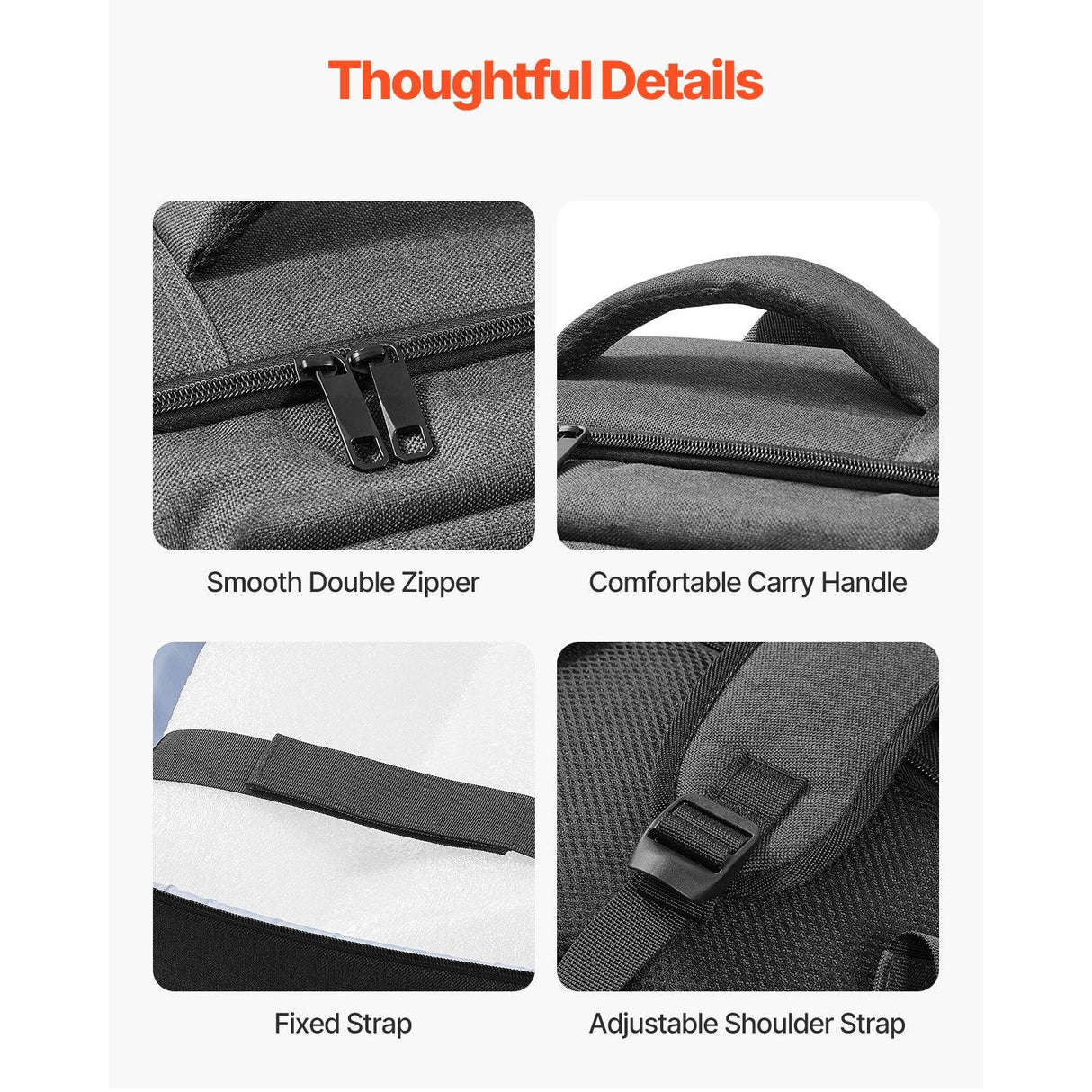 Waterproof Nylon PS5 Backpack Travel Bag With Padded Dividers - Omega Lifestyles