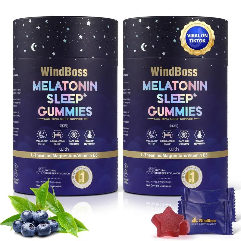 Melatonin Sleep Aid Gummies Natural Relaxation Supplement - Omega Lifestyles