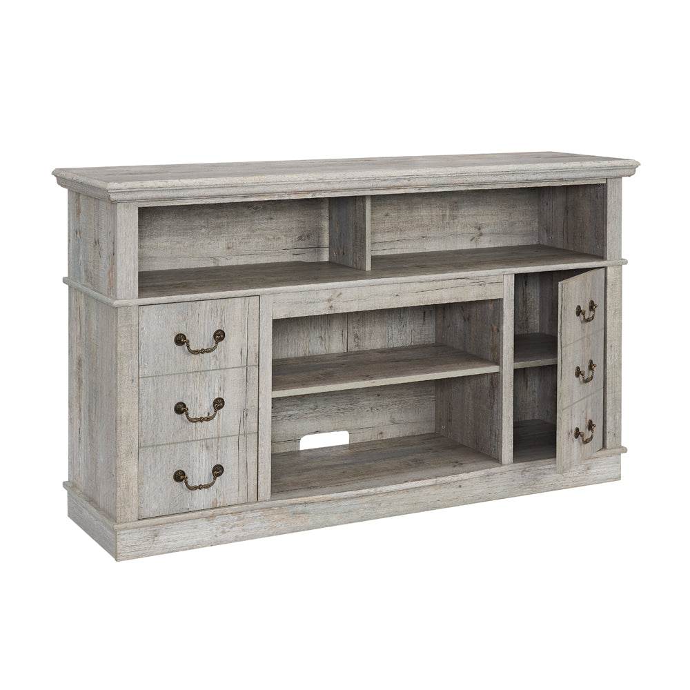 Farmhouse Rustic TV Media Stand With Storage - Sleep Galleria