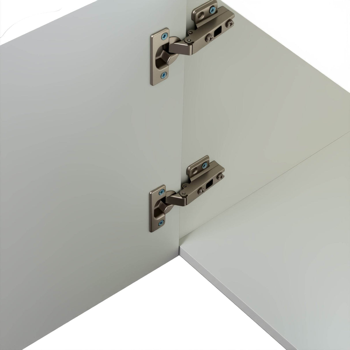 Modern White TV Stand With Storage Drawers - Sleep Galleria