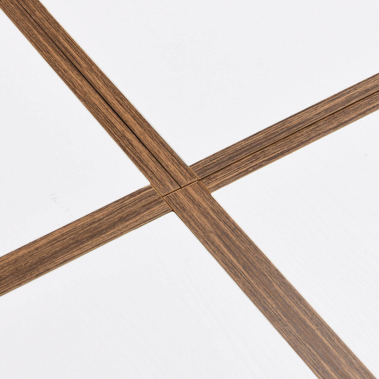 4-Piece Industrial Round MDF Coffee Table Set - Sleep Galleria