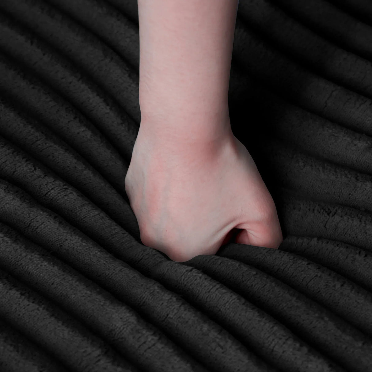 Modular Plush Corduroy Sectional Sofa With Chaise - Omega Lifestyles