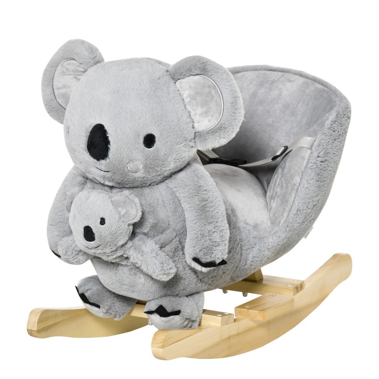 Kids Koala Ride-On Rocking Horse With Realistic Sounds - Omega Lifestyles