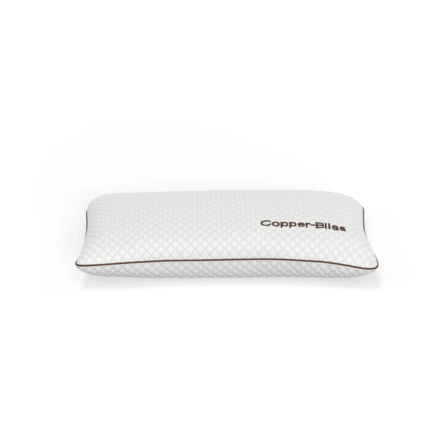 Copper-Infused Hybrid Memory Foam Cooling Pillow - Omega Lifestyles