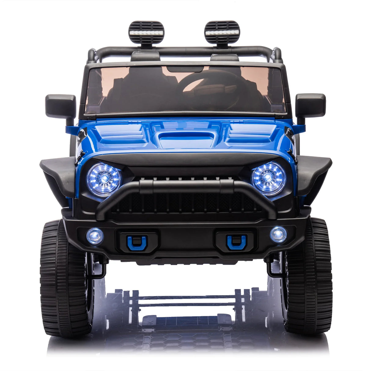 24V Two-Seater Bluetooth Remote Control Ride-On Truck - Omega Lifestyles