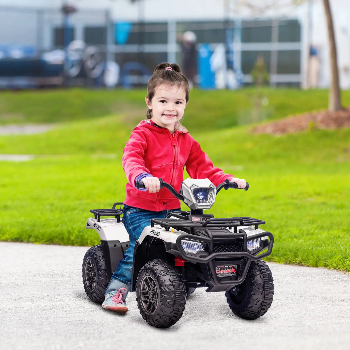 12V Battery Powered Kids Electric Ride On ATV - Omega Lifestyles