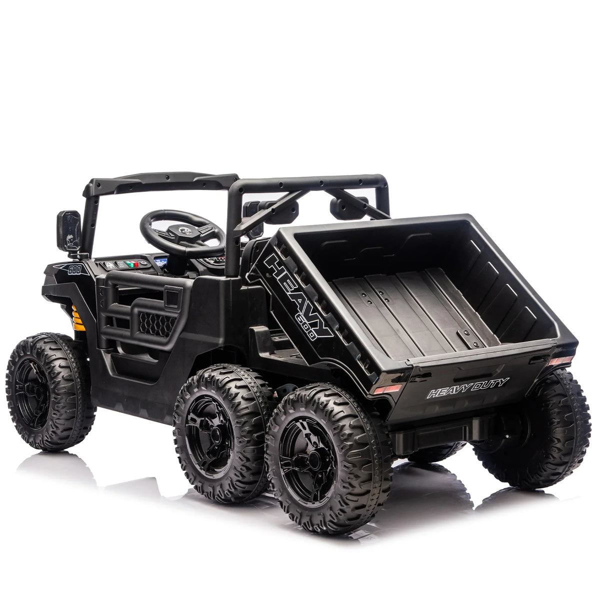 24V 4WD Six-Wheel Electric Ride On Dump Truck for Kids - Omega Lifestyles