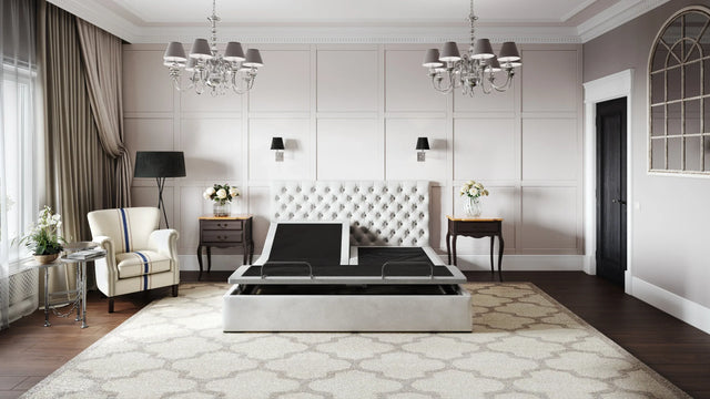 California King Split Top Adjustable Bed Base With Massage - Omega Lifestyles