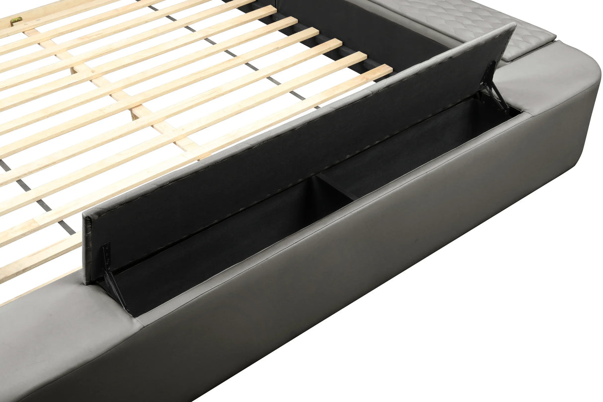 Remote-Controlled Massage Chaise Lounge Bed Frame - Omega Lifestyles