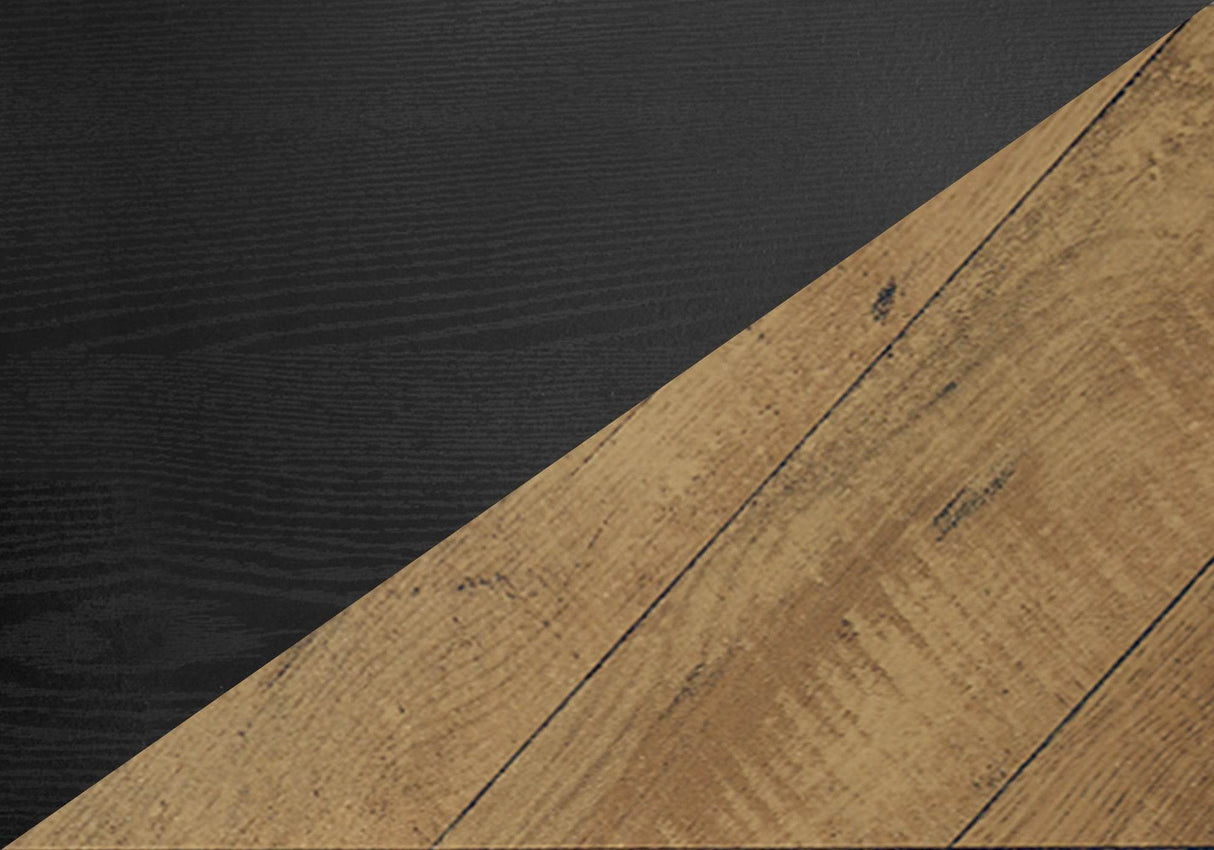 Contemporary 72-Inch Black Laminate Media Console Cabinet - Sleep Galleria