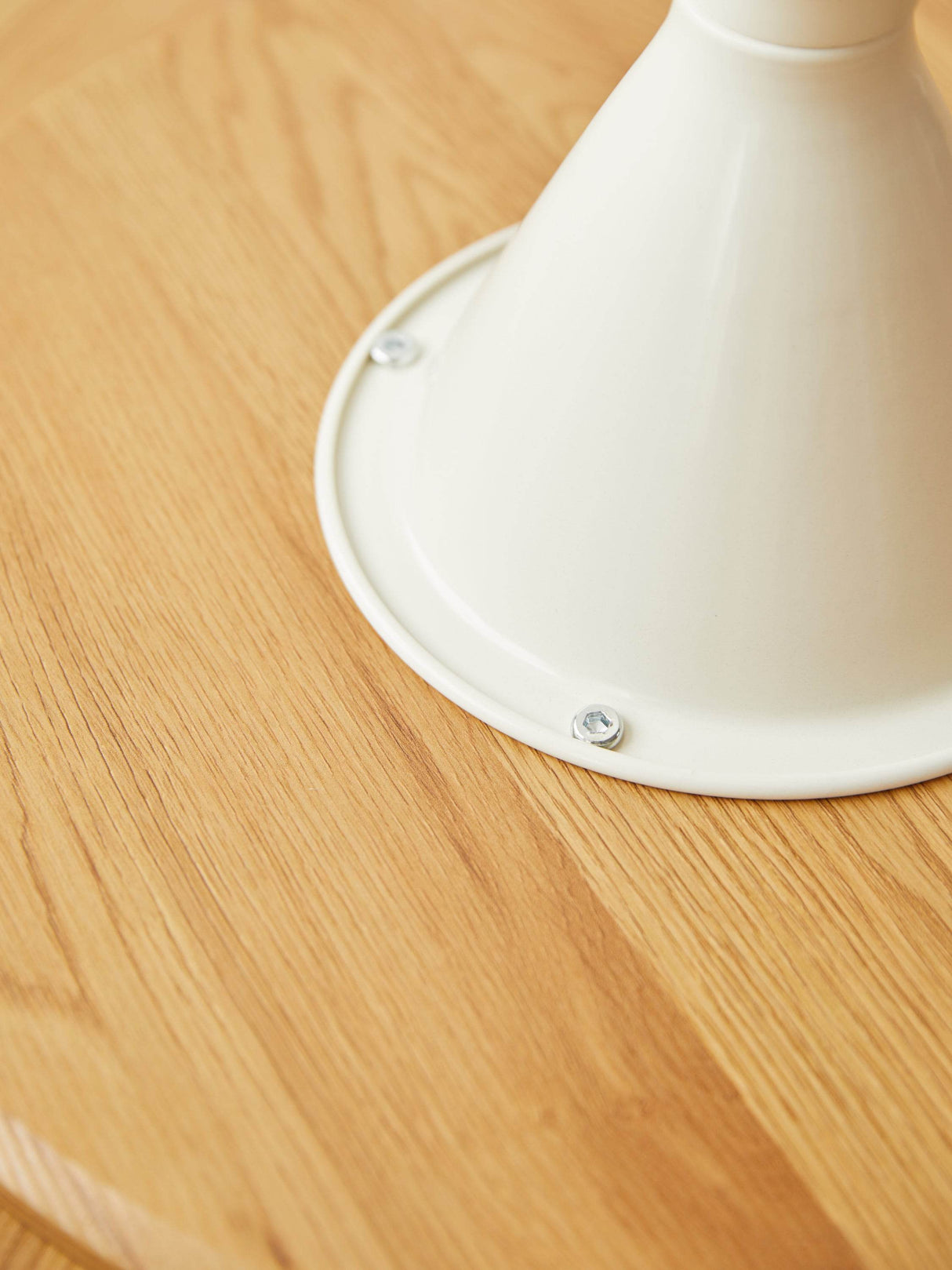 Round Brown White MDF And Metal Coffee Table Set - Sleep Galleria