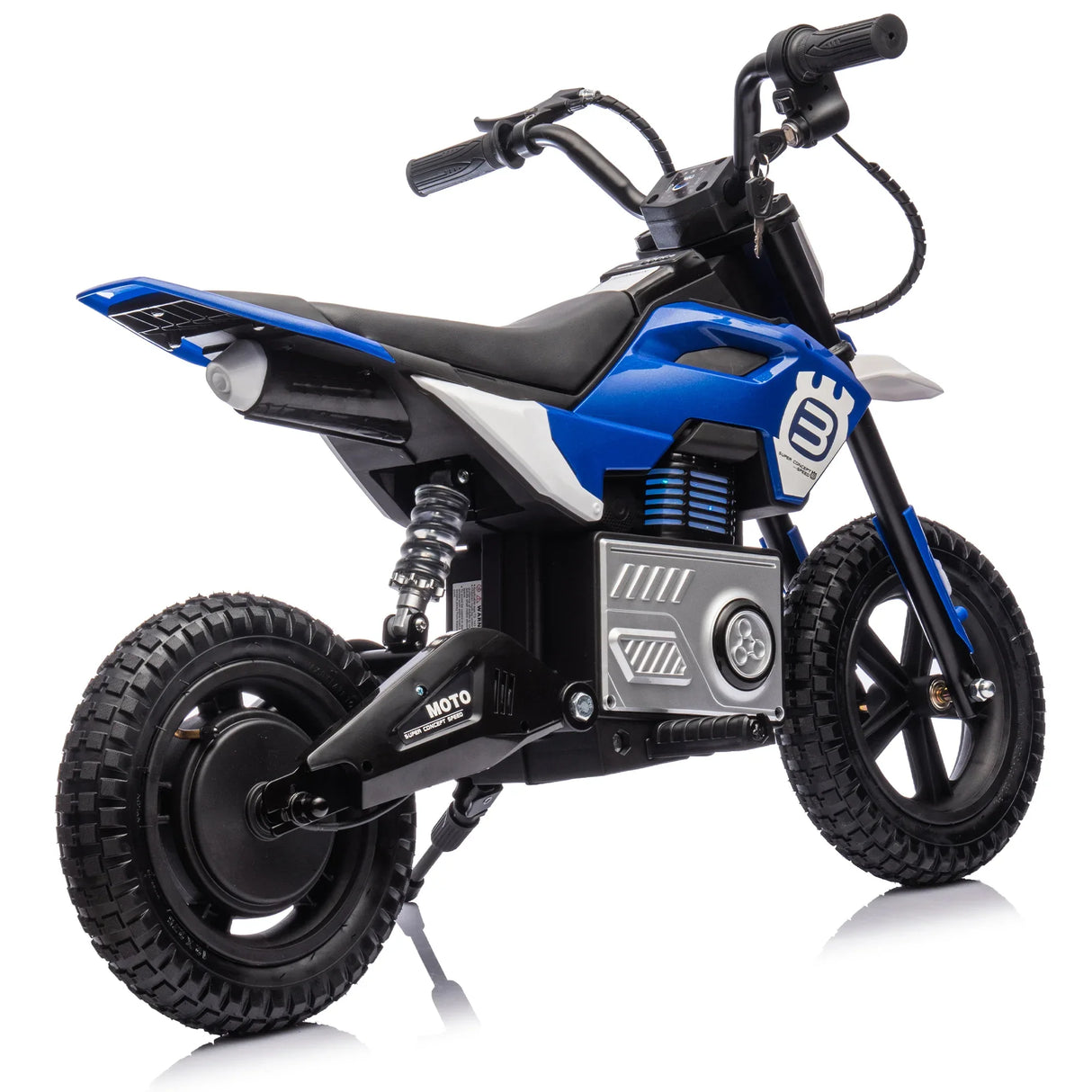 24V Kids Electric Ride On Motocross Motorcycle With Bluetooth - Omega Lifestyles
