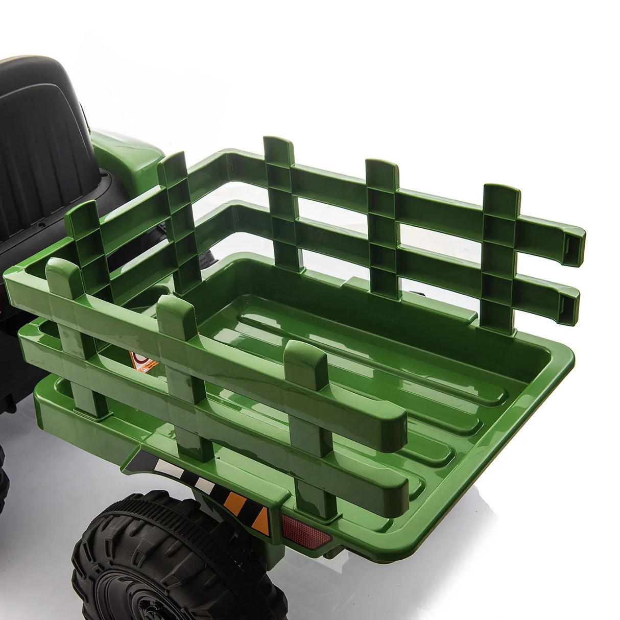 12V Battery Powered Kids Ride-On Tractor With Trailer - Omega Lifestyles