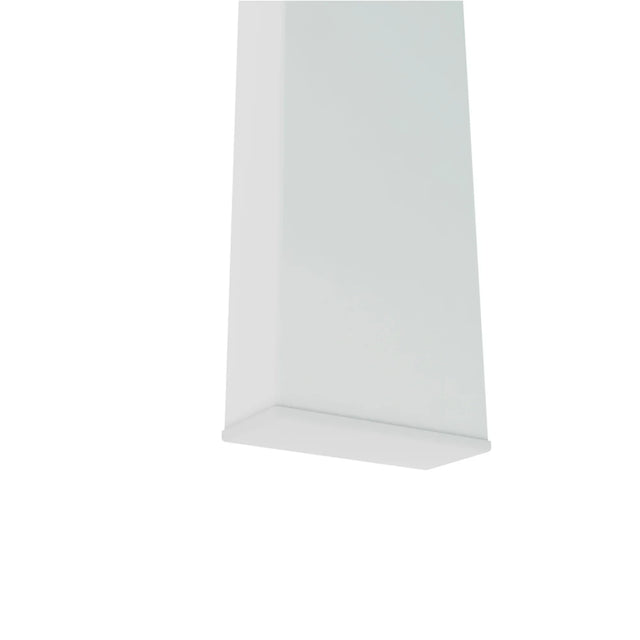 Modern Rectangle Glass Coffee Table With Double Storage - Omega Lifestyles