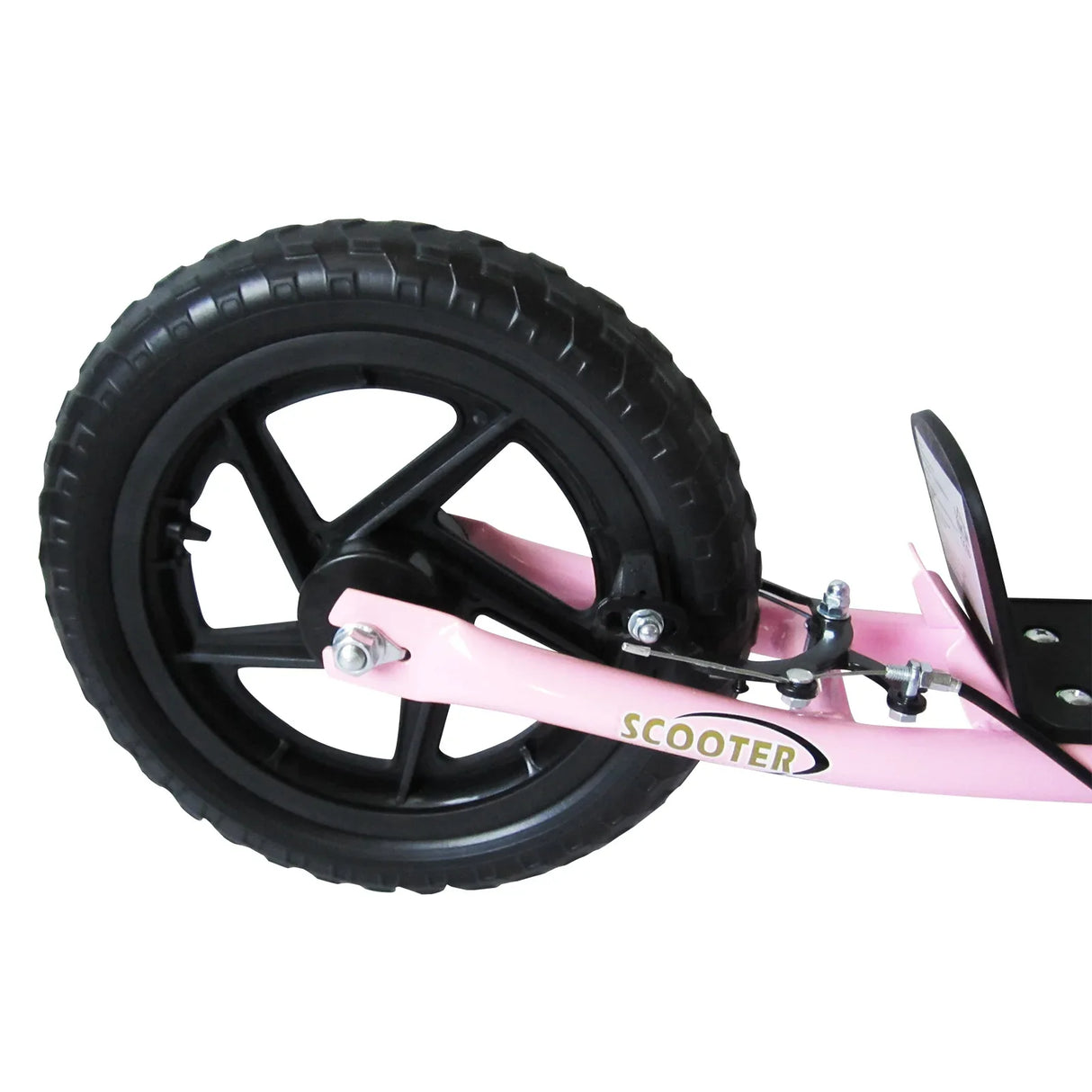 Kids Adjustable Height Big Wheel Steel Kick Scooter - Omega Lifestyles