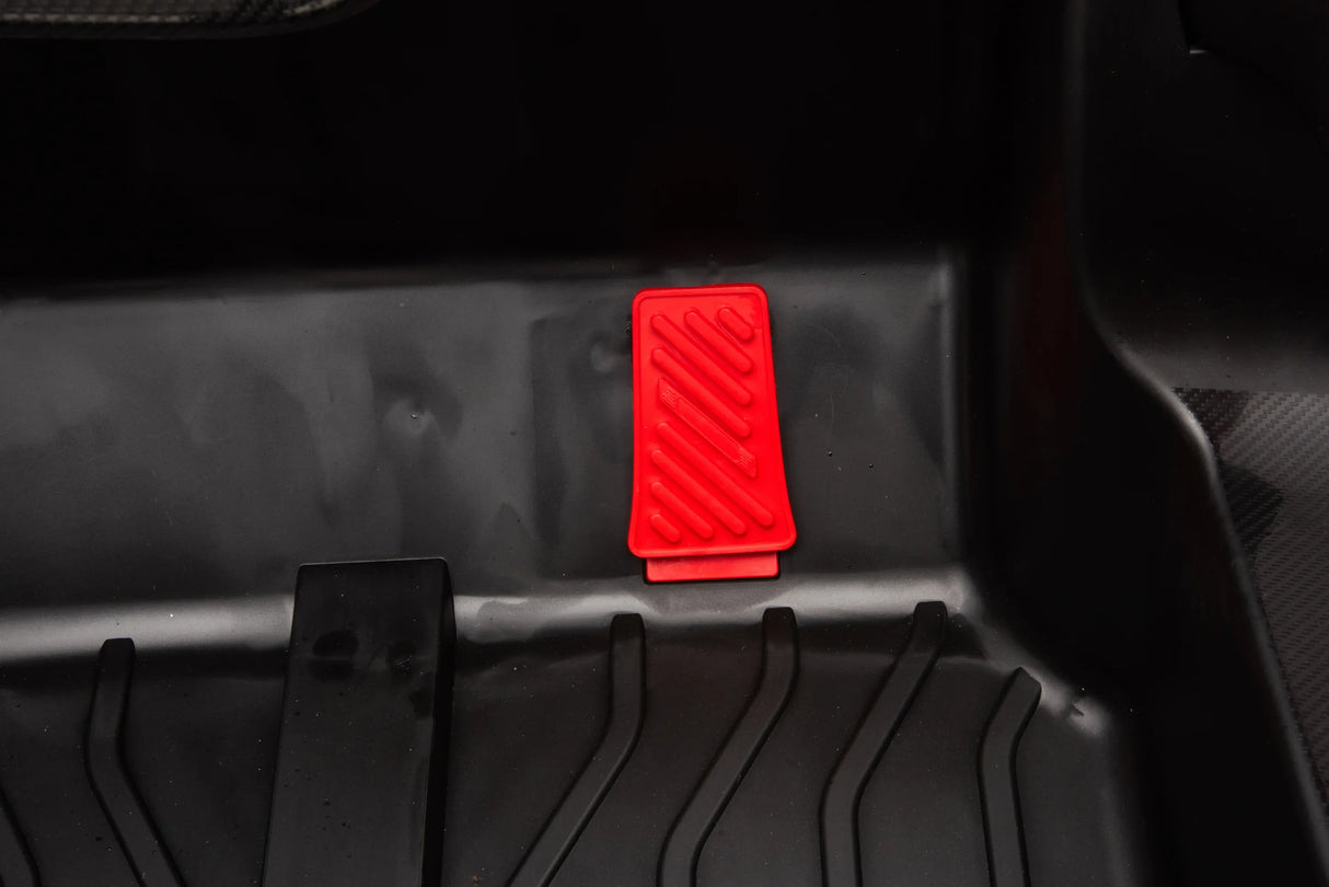 Four-Wheel Drive Pink Leather Seat Ride-On Car - Omega Lifestyles