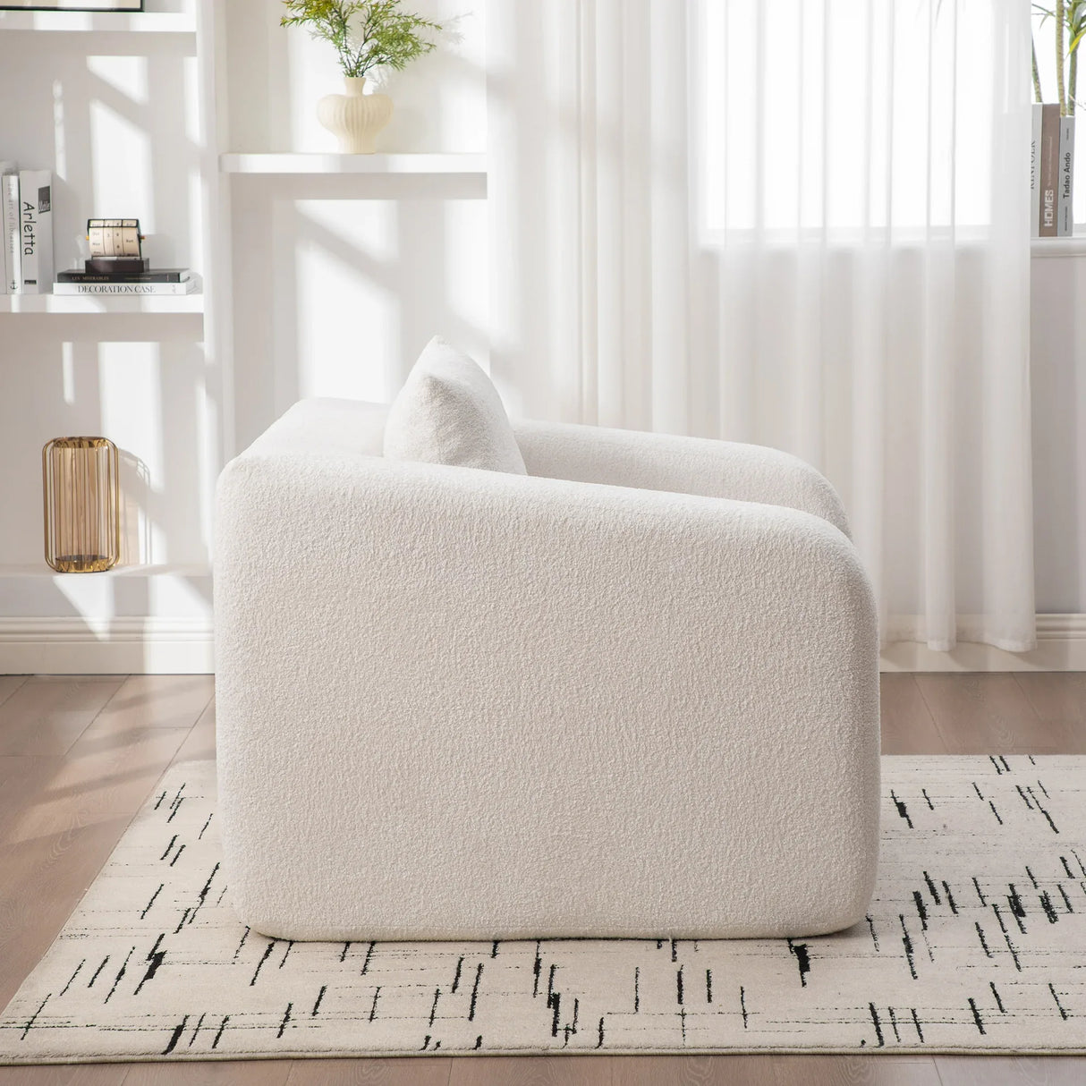 Convertible Chenille Sofa Bed With Folding Foam Cushion - Omega Lifestyles