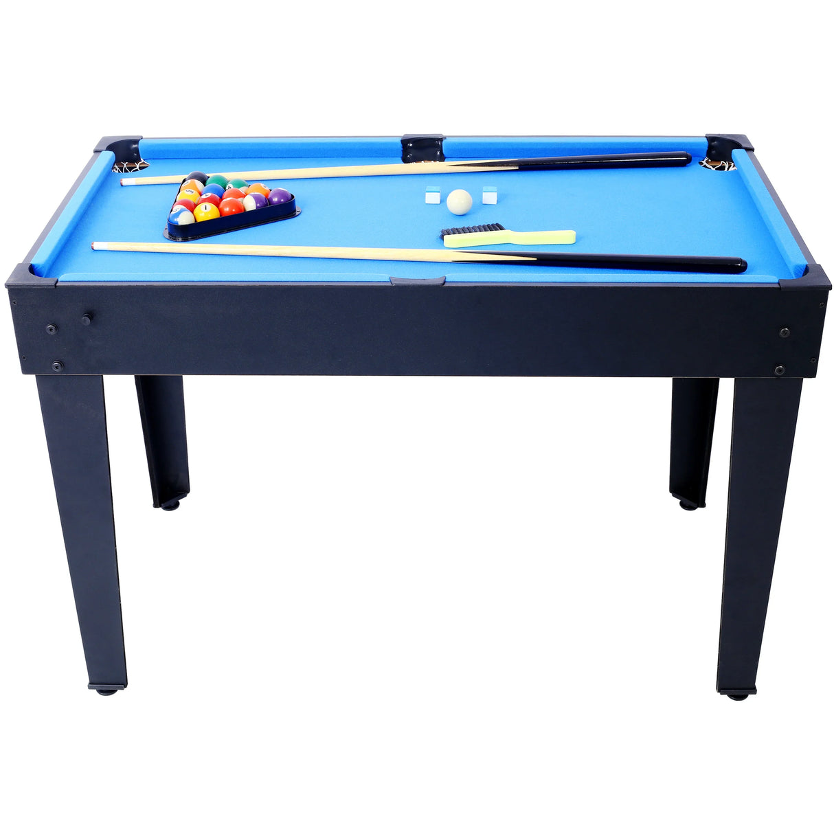5-in-1 Multi-Game Table Billiards Foosball Ping Pong Basketball - Omega Lifestyles