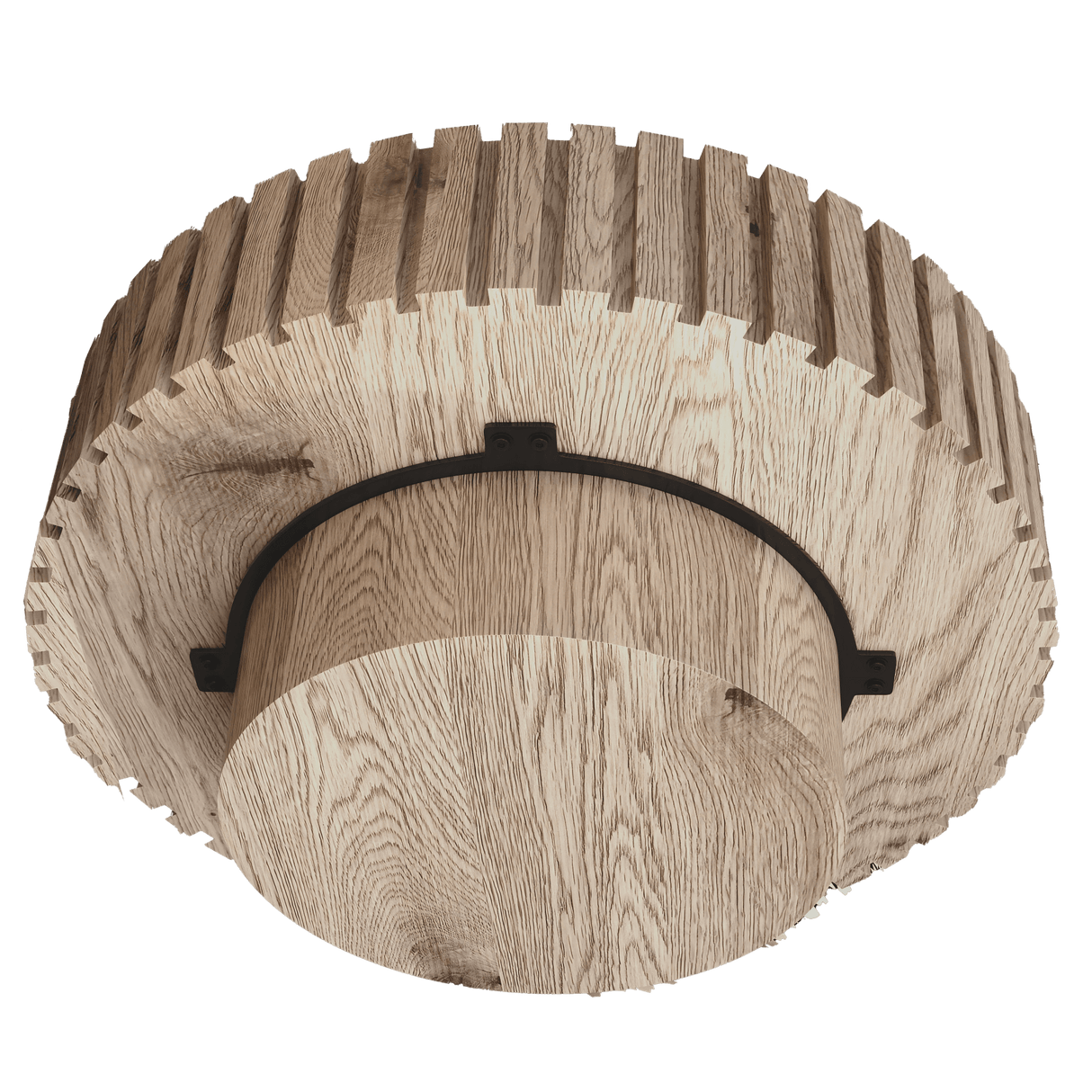 Modern Minimalist Round Wood MDF Coffee Table - Sleep Galleria