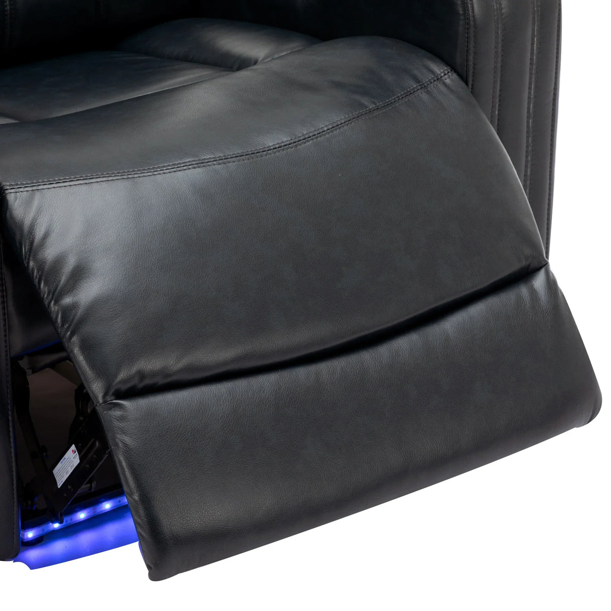 Power PU Leather Recliner Chair With Cooling Cup Holder - Omega Lifestyles