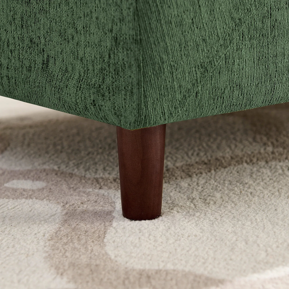 Modern Olive Green Foam Pet Sofa With Armrests And Backrest - Omega Lifestyles