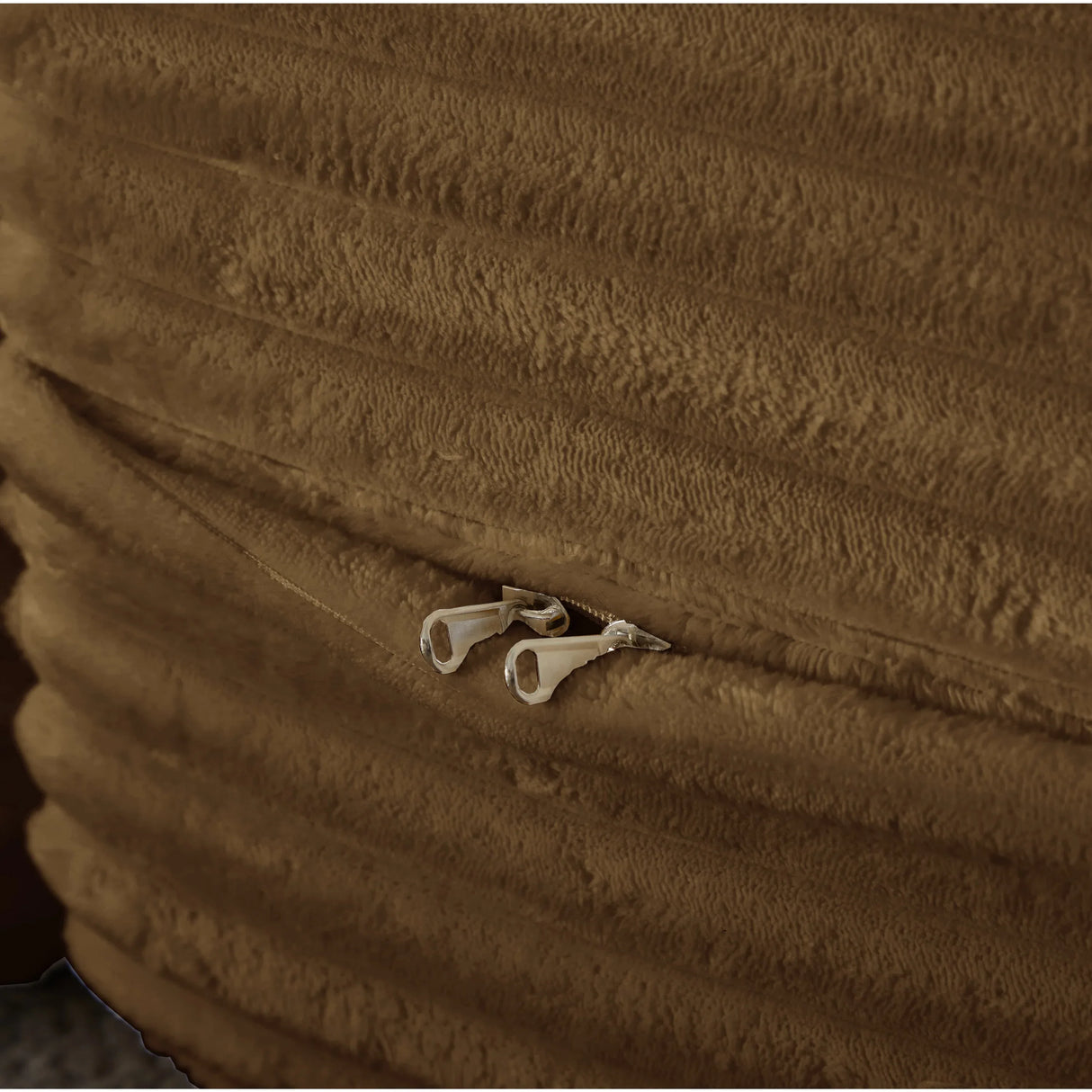 Full Size Folding Plush Corduroy Sleeper Sofa Bed With Pillows - Omega Lifestyles