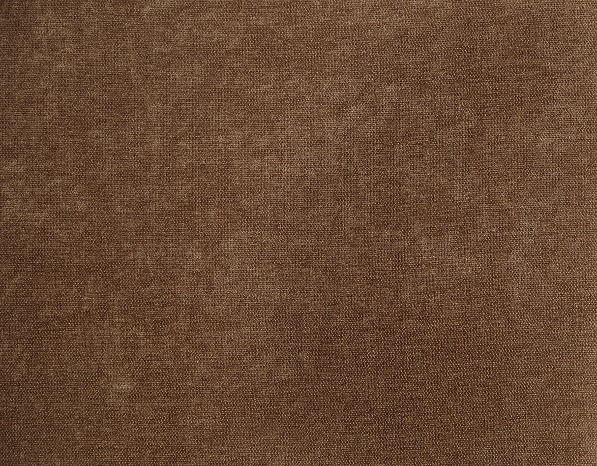 Brown Linen Padded Seat Arm Chair Set of 2 - Omega Lifestyles