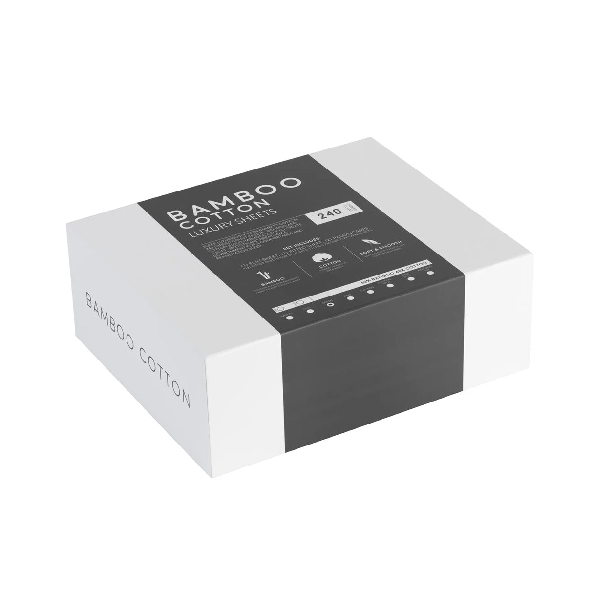 Bamboo Cotton Sheets Soft and Smooth with Viscose from Bamboo Ivory Twin Long - Omega Lifestyles