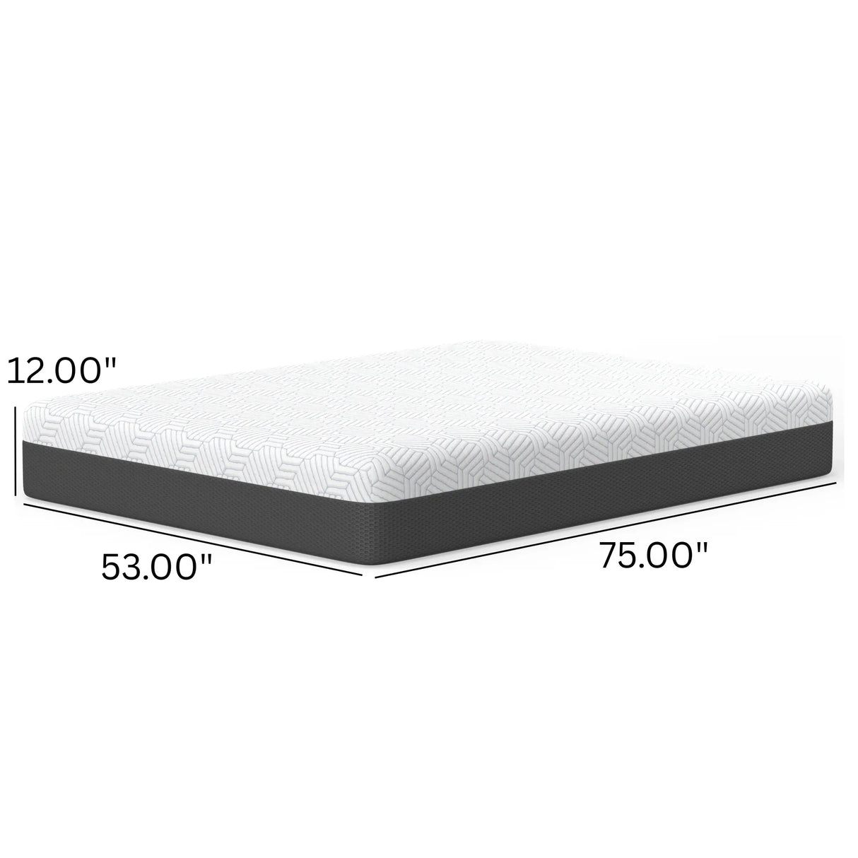 Full Soft 12-Inch Pur Chill Cooling Memory Foam Mattress - Omega Lifestyles