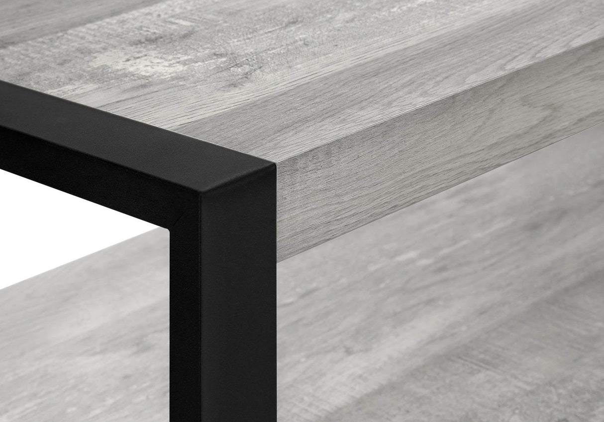 Contemporary Grey Laminate TV Stand With Storage Drawers - Sleep Galleria