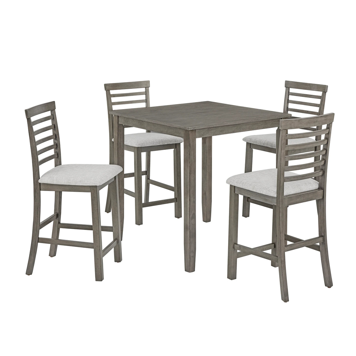 5-Piece Retro Style Dining Table And Chairs Set - Omega Lifestyles