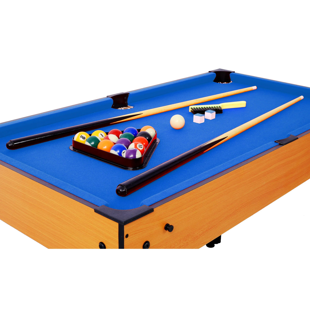 5-In-1 Multi-Game Table With Billiards Foosball Basketball - Omega Lifestyles