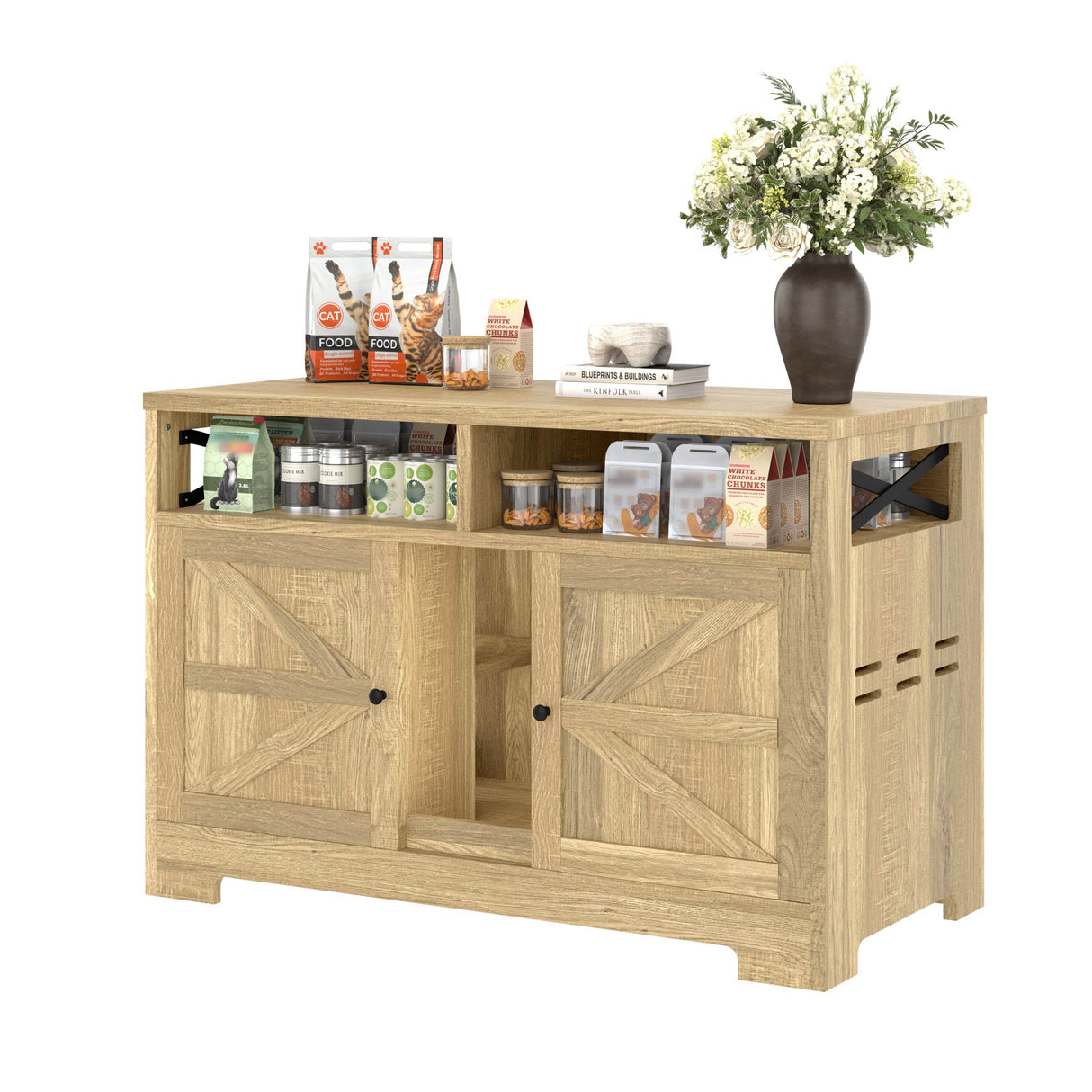 Multifunctional Cat Litter Box Enclosure Furniture - Sleep Galleria